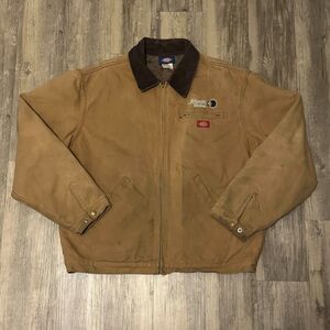 Vintage Dickies Blanket Lined Detroit Work Wear Jacket Size XL